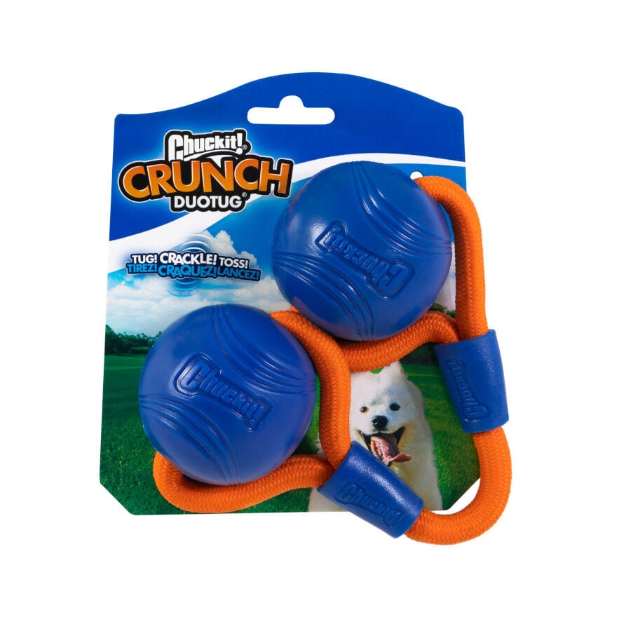 Chuckit! Crunch Duo Tug Pelota Con Cuerda para perros, , large indicador imagen numero 2